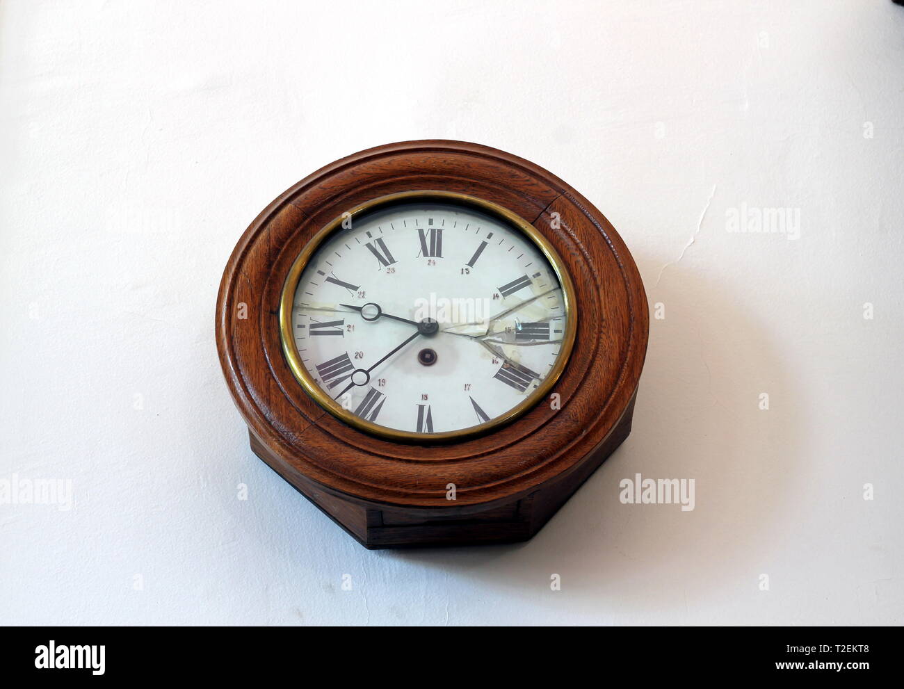 Horloge murale antique Banque D'Images