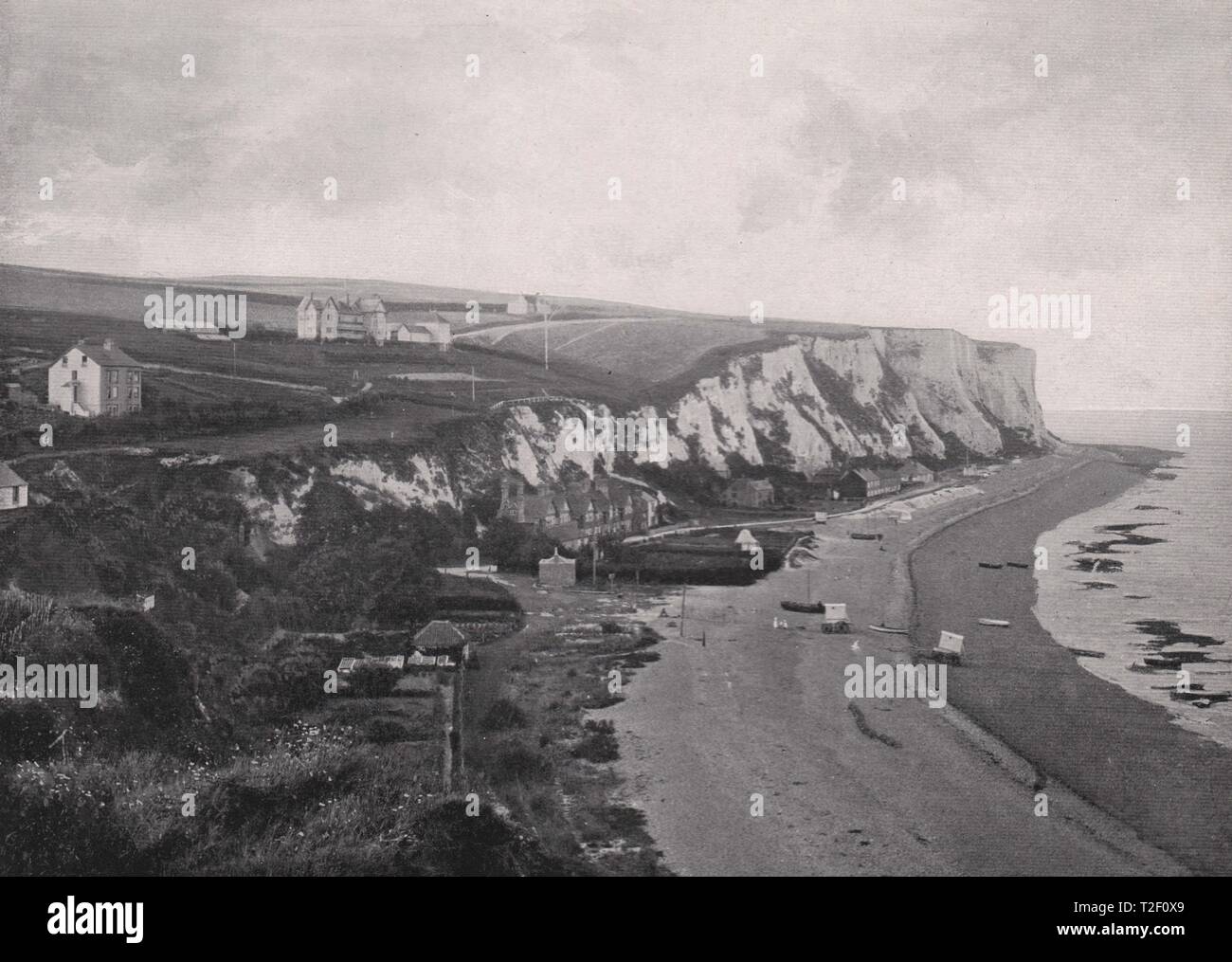 Saint Margaret's Bay, Dover Banque D'Images Saint Margaret's Bay, Dover Banque D'Images