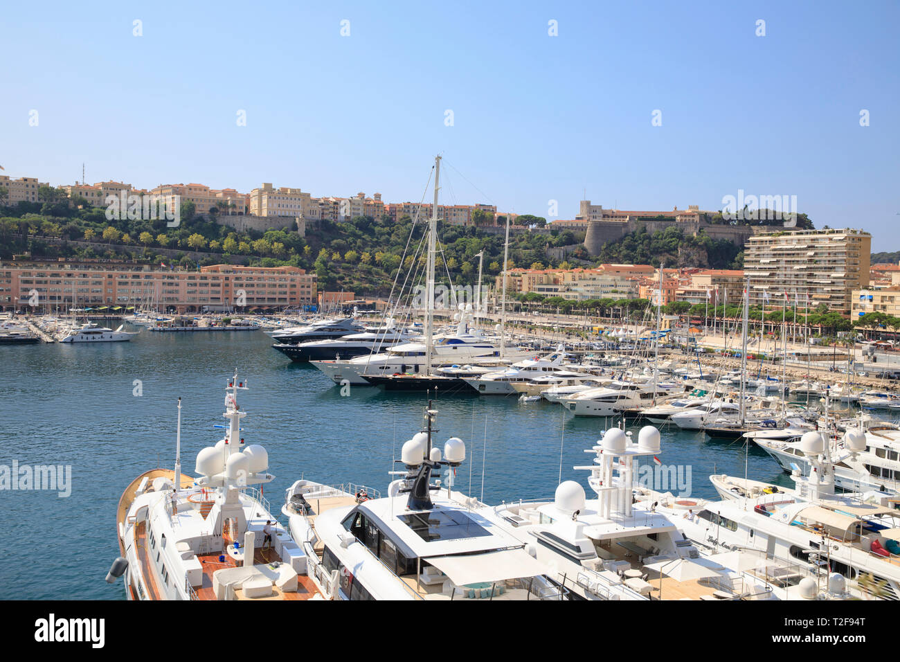 Monaco Harbour (Port Hercule / Port Hercule) Banque D'Images