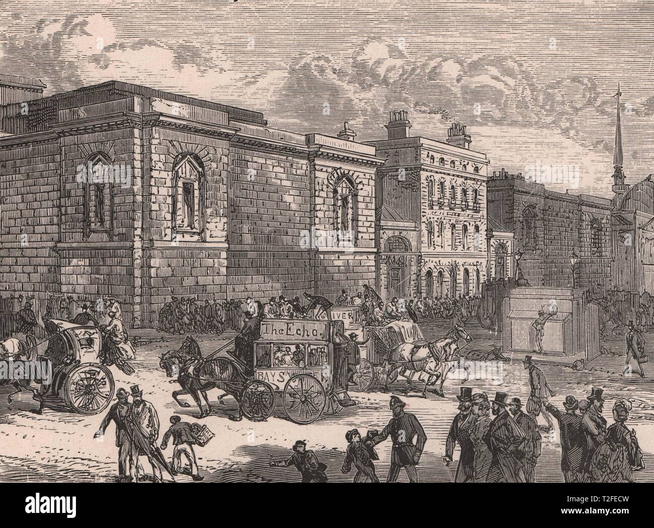 Prison de Newgate Banque D'Images