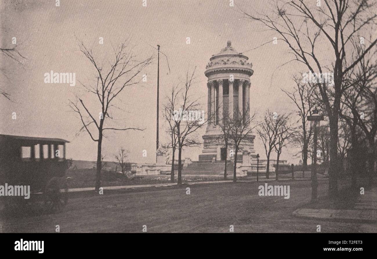 Des marins et des soldats d'Monument-Riverside Banque D'Images