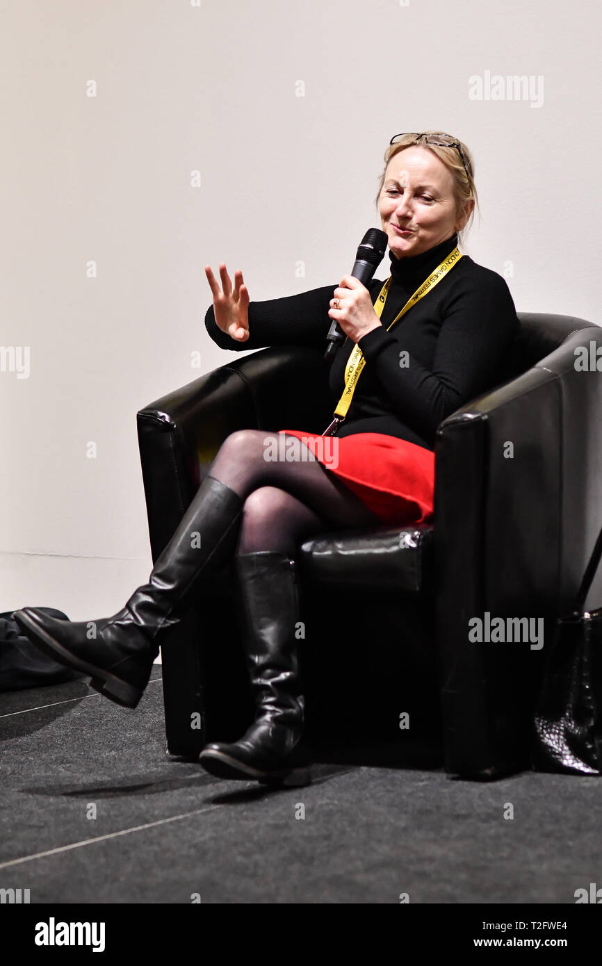 Londres, Royaume-Uni. Apr 02, 2019. Le président Noirin Carmody, révolution à la London Games Festival 2019 : HUB à Somerset House à Strand, London, UK. le 2 avril 2019. Credit Photo : Alamy/Capital Live News Banque D'Images