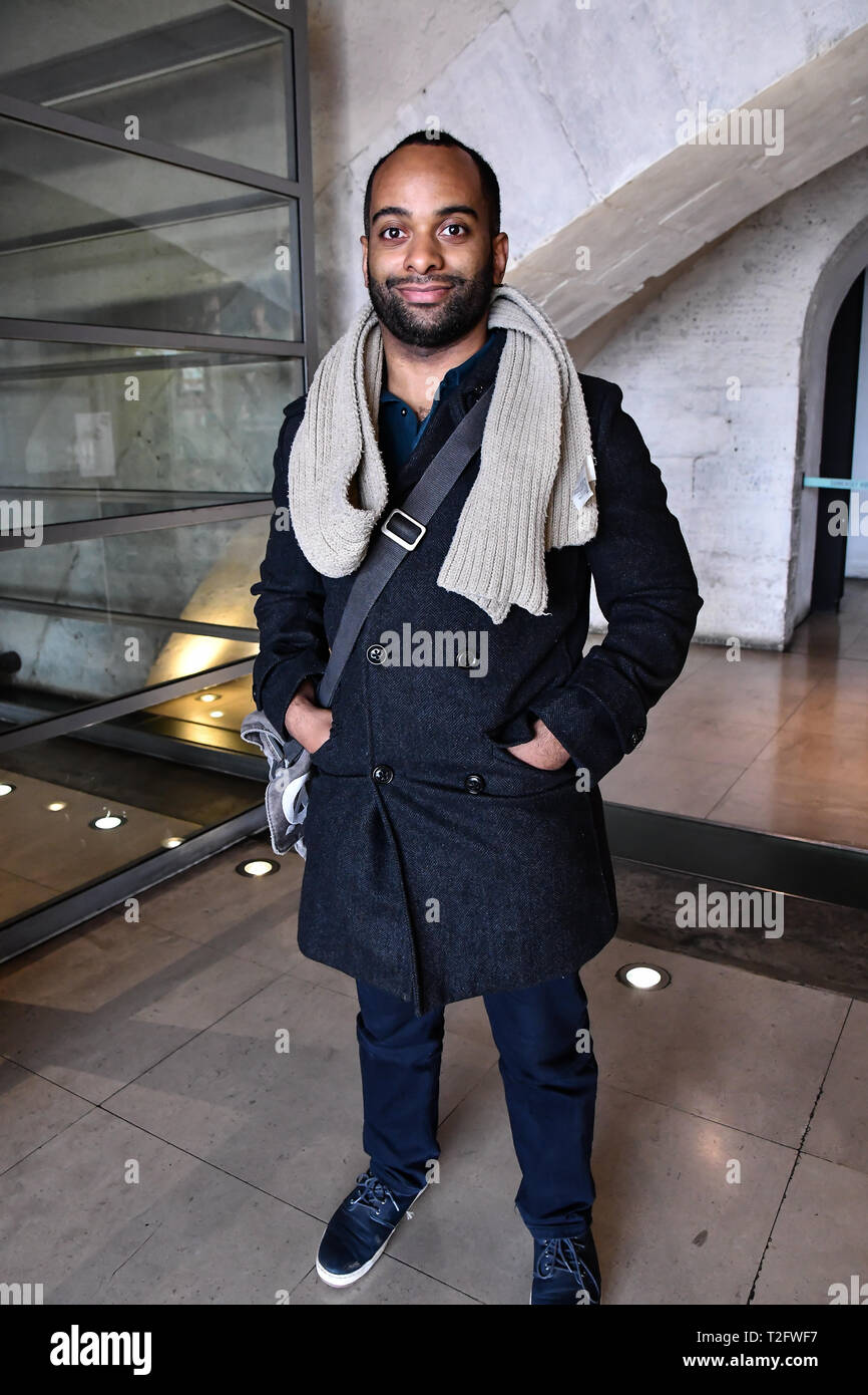 Londres, Royaume-Uni. Apr 02, 2019. Zi Peters est l'un des concepteurs, Sumo Digital Partners assister aux Jeux de Londres 2019 : Festival à Somerset House du moyeu du Strand, London, UK. le 2 avril 2019. Credit Photo : Alamy/Capital Live News Banque D'Images