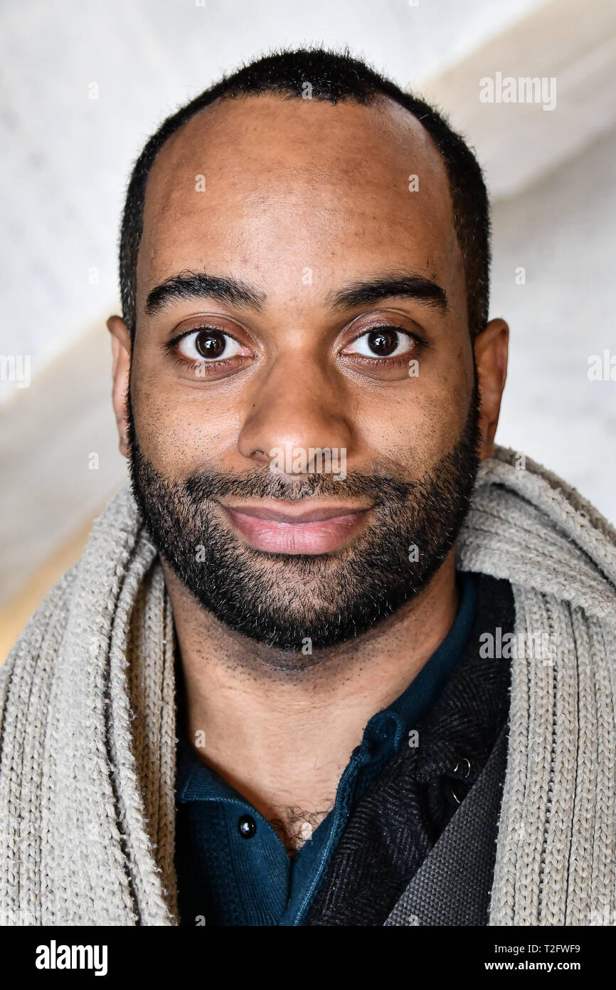 Londres, Royaume-Uni. Apr 02, 2019. Zi Peters est l'un des concepteurs, Sumo Digital Partners assister aux Jeux de Londres 2019 : Festival à Somerset House du moyeu du Strand, London, UK. le 2 avril 2019. Credit Photo : Alamy/Capital Live News Banque D'Images