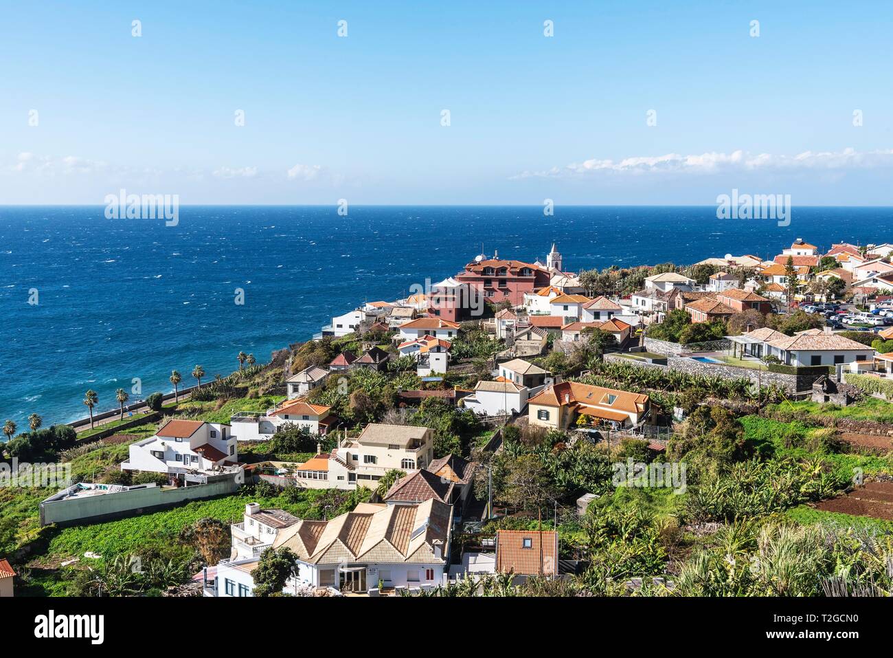 Jardim do Mar, village sur la côte sud-ouest, Madeira, Portugal Banque D'Images