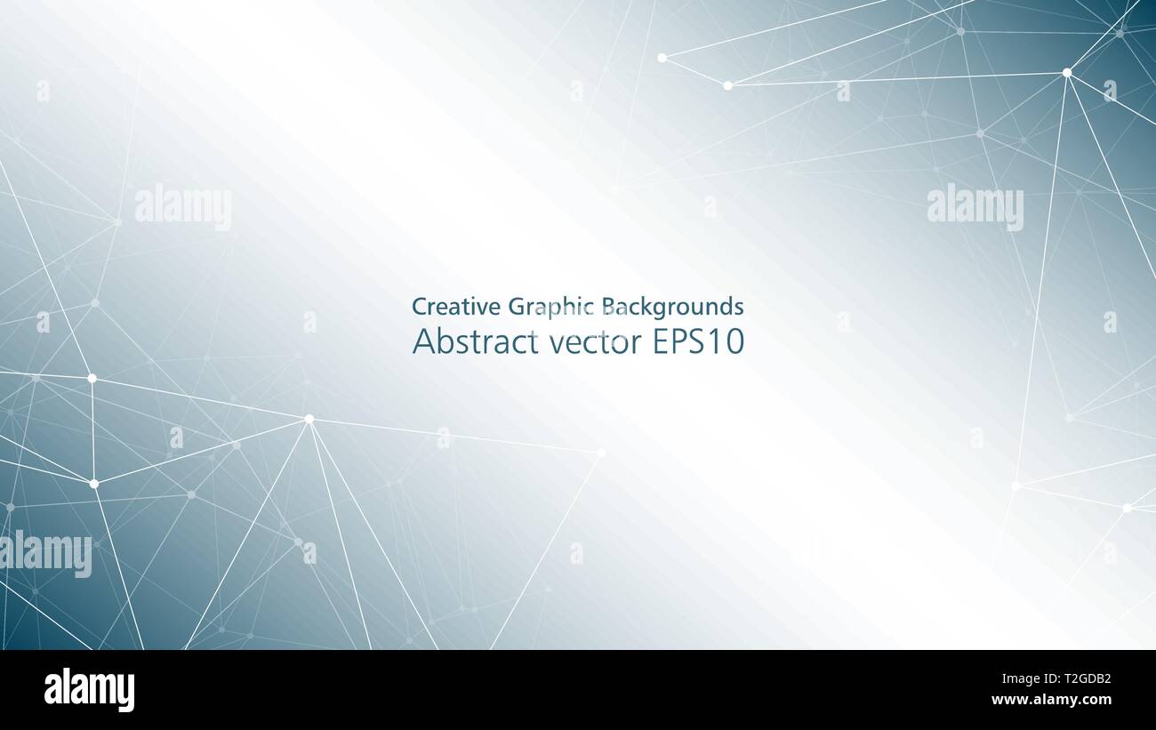 Creative fonds formes abstraites, les points et les lignes vectorielles connecté Illustration de Vecteur Creative fonds formes abstraites, les points et les lignes vectorielles connecté Illustration de Vecteur