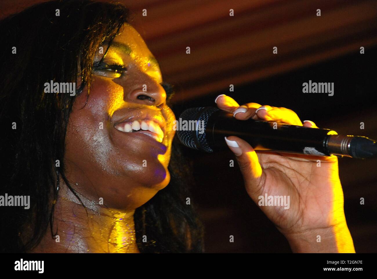 Mica Paris @ southport weekender Ian crédit Fairbrother/Alamy Stock Photos Banque D'Images