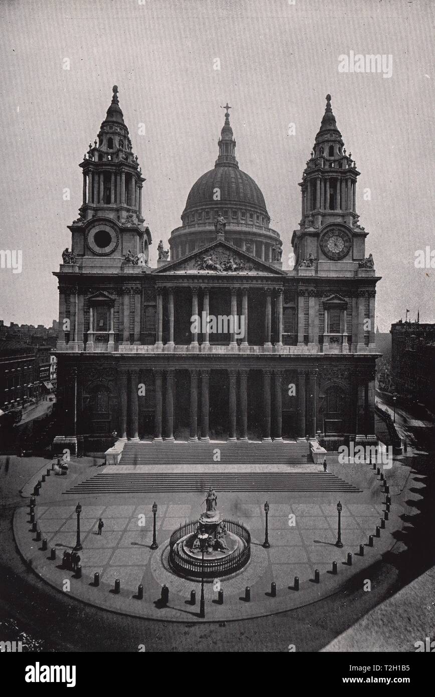 La Cathédrale St Paul (extérieur) Banque D'Images