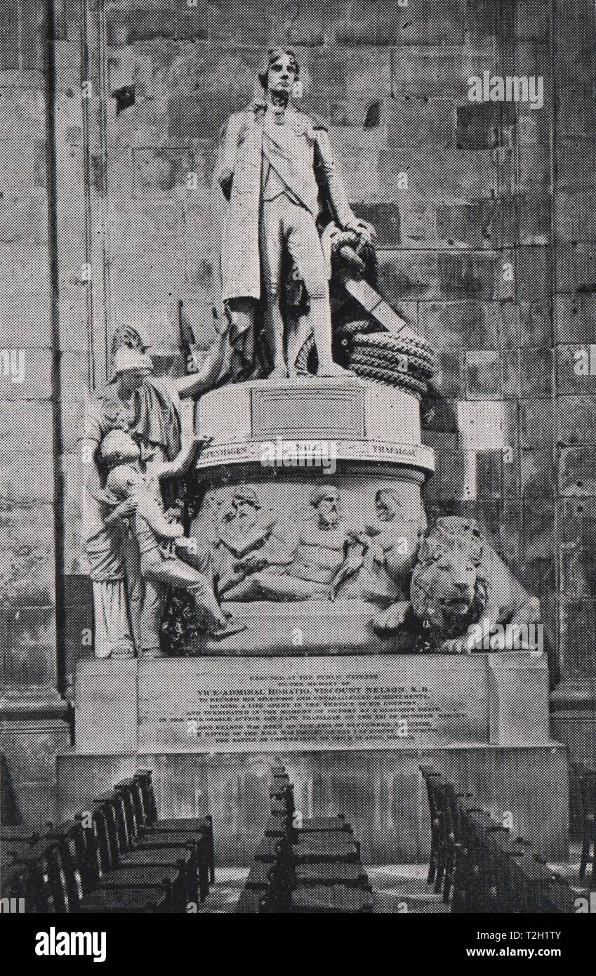 Monument de Nelson Banque D'Images
