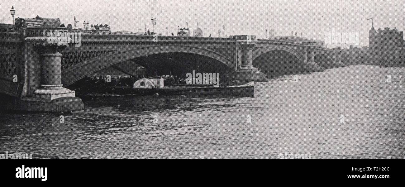 Blackfriars Bridge Banque D'Images