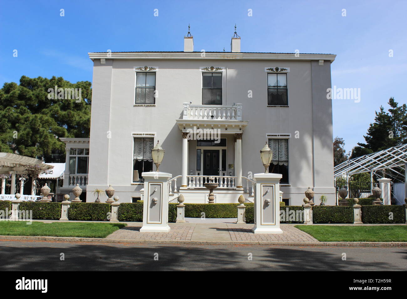 Lieutenant's Quarters, Arsenal Benicia, Californie Banque D'Images