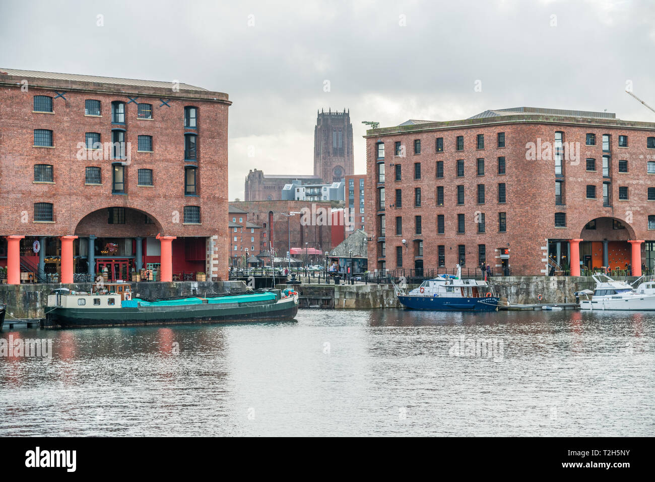 Royal Albert Dock de Liverpool, en Angleterre, en Europe Banque D'Images