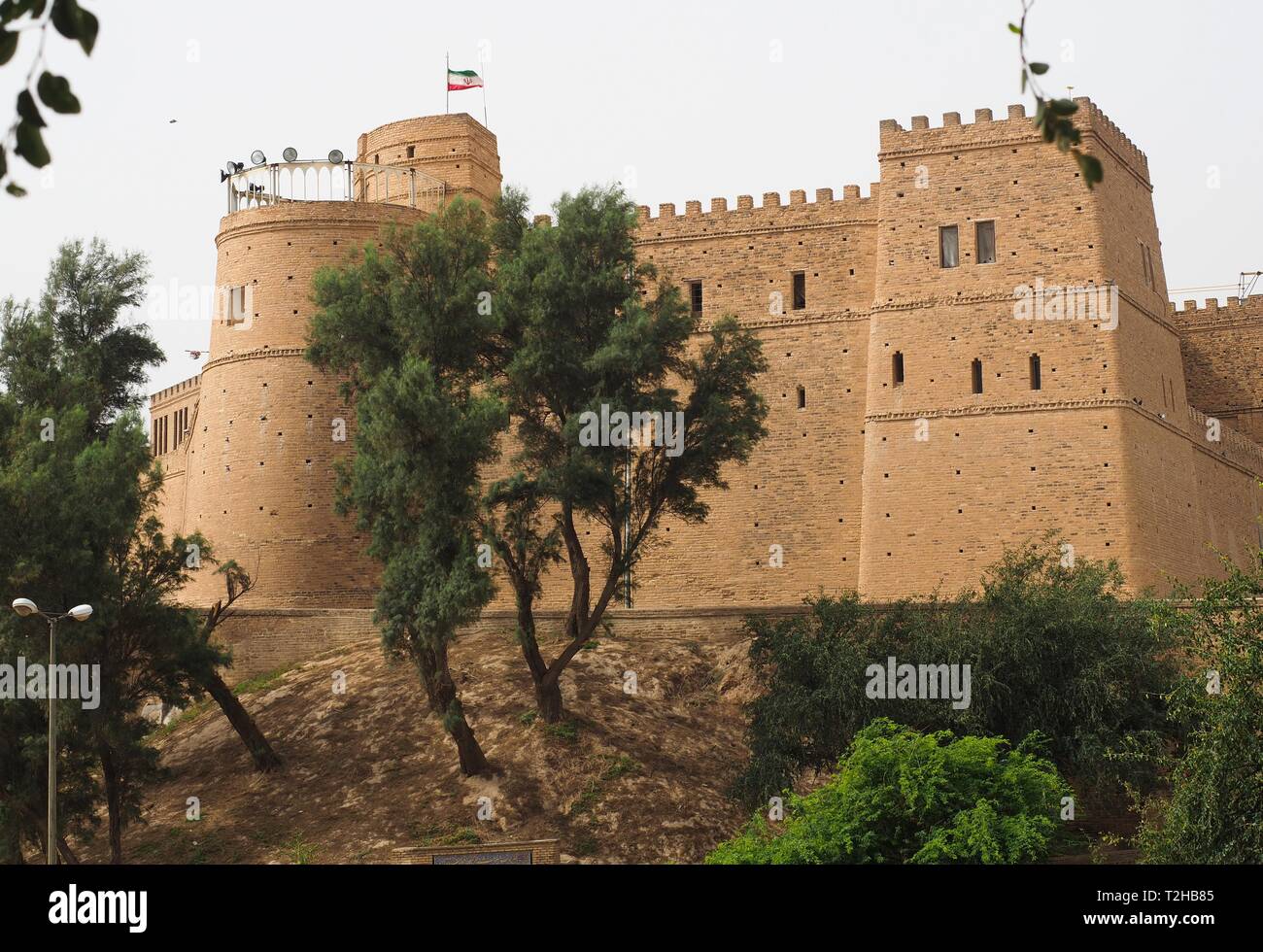 Château, ville en ruines, vieux persan ville Susa ou Schusch Chuzestan, province, l'Iran Banque D'Images