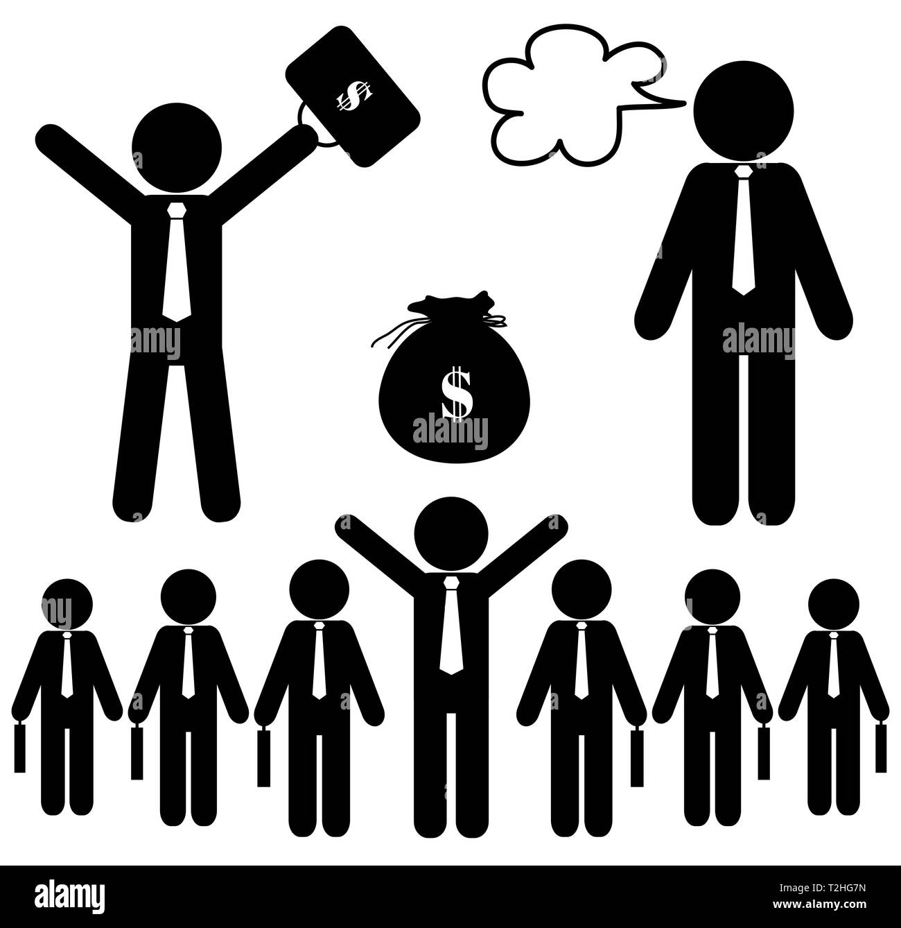Business icon vector Illustration de Vecteur Business icon vector Illustration de Vecteur