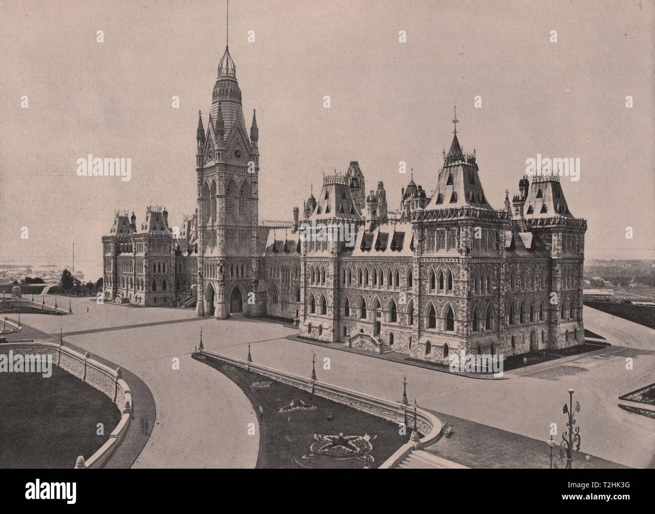 Chambre du Parlement, Ottawa, Canada Banque D'Images