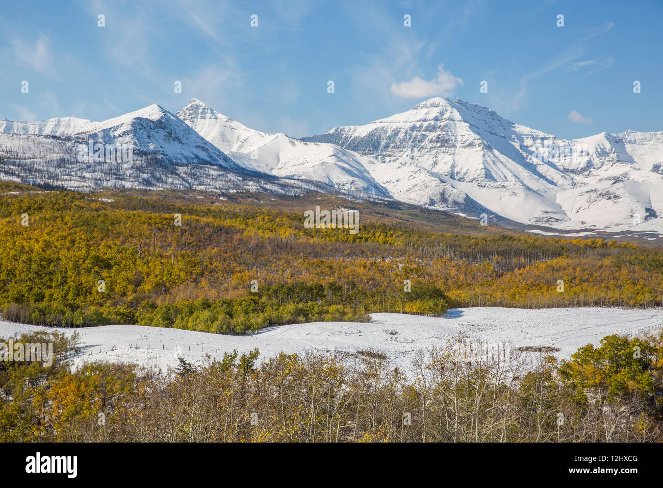 Montagnes Rocheuses Banque D'Images