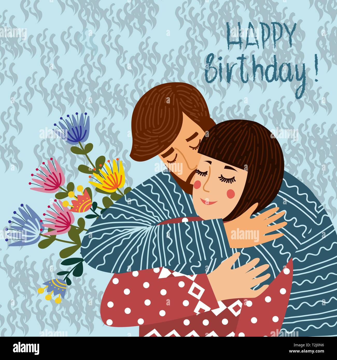 Joyeux Anniversaire L Homme Embrasse Et Felicite Une Femme En Couple Dans L Amour Avec Du Texte Television Cute Vector Illustration Design Image Vectorielle Stock Alamy Joyeux Anniversaire L Homme Embrasse Et Felicite Une Femme En Couple Dans L Amour Avec Du Texte Television Cute Vector Illustration Design Image Vectorielle Stock Alamy