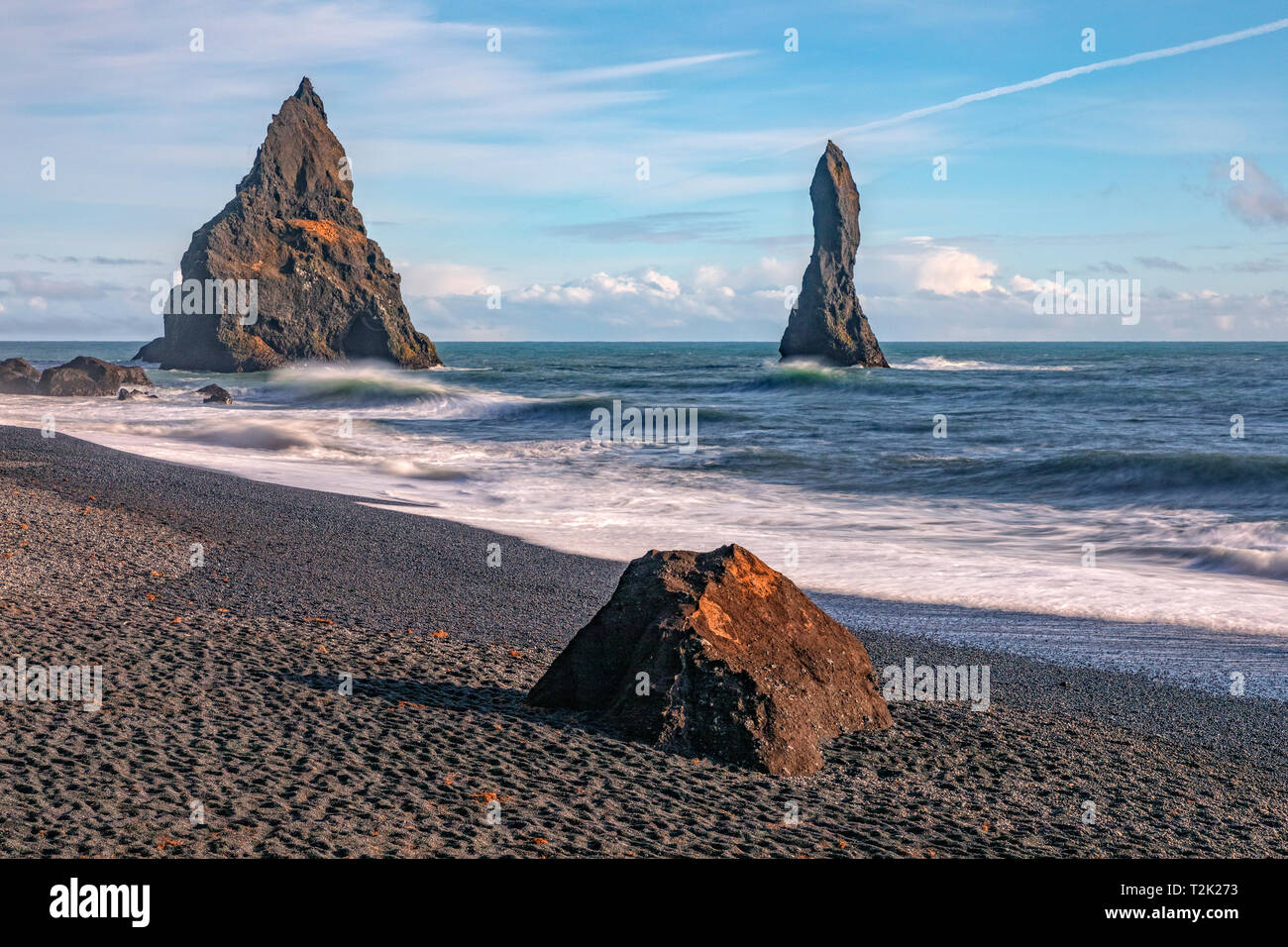 Vik i Myrdal, Sudurland, Islande, Europe Banque D'Images