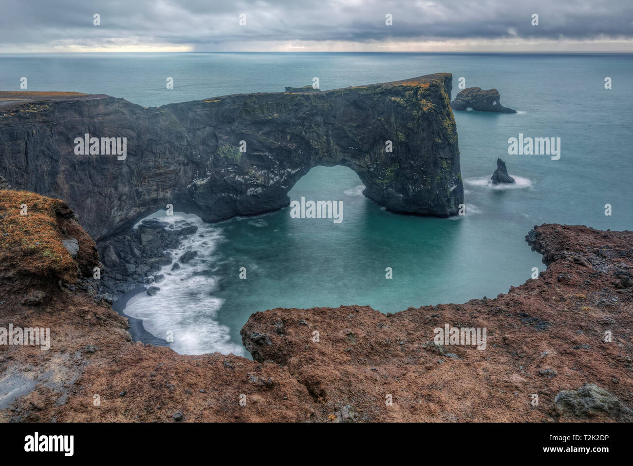 Vik i Myrdal, Sudurland, Islande, Europe Banque D'Images