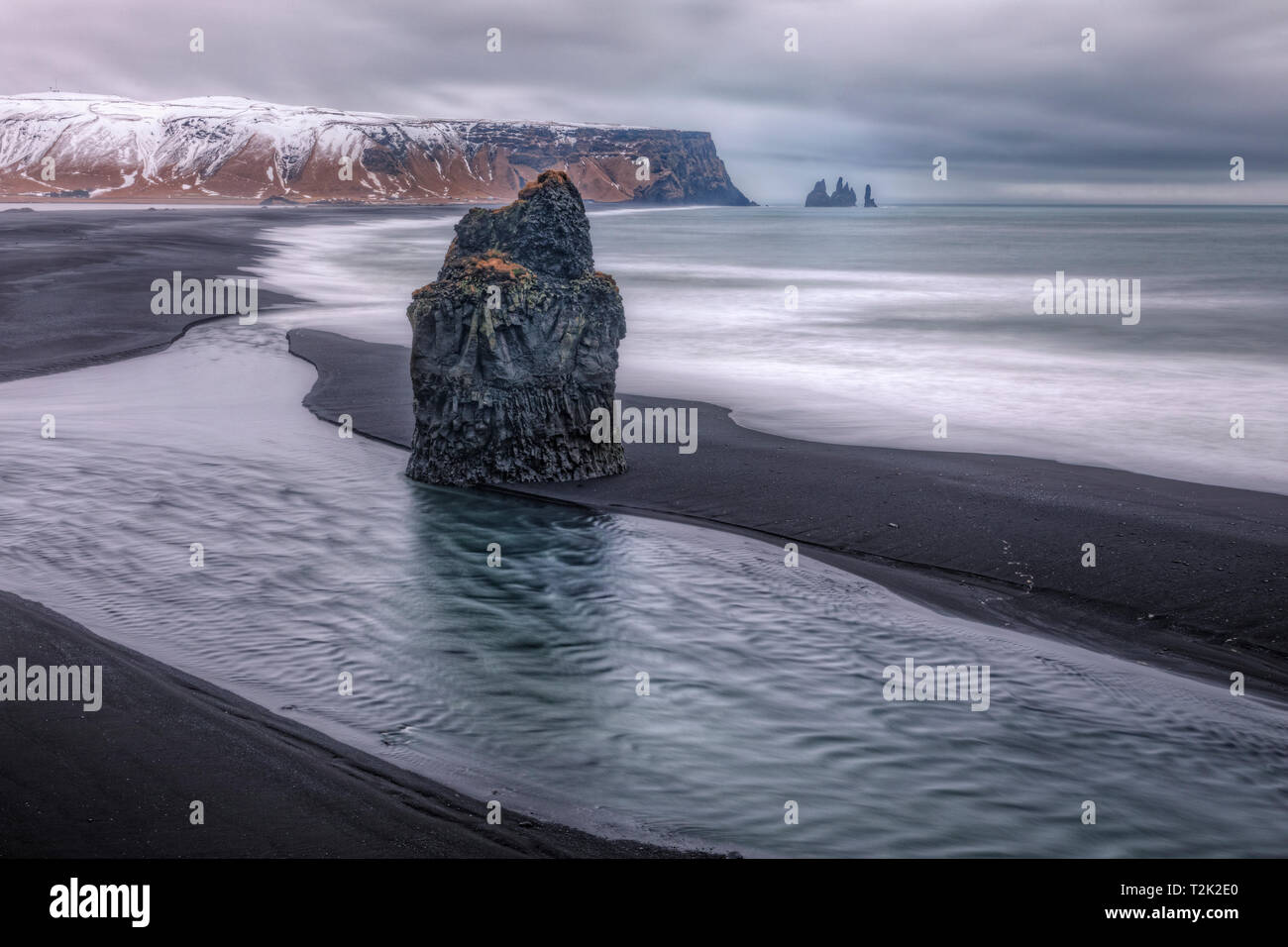 Vik i Myrdal, Sudurland, Islande, Europe Banque D'Images