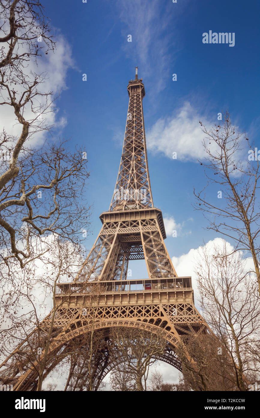 Paris, la ville la plus romantique au monde. Banque D'Images
