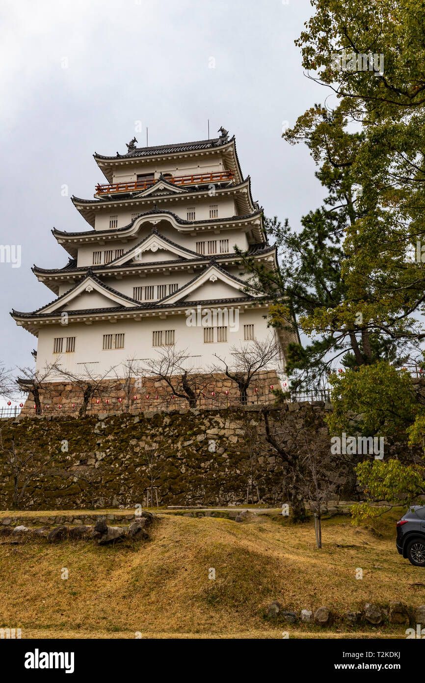 Fukuyama Castle est parfois appelé Hisamatsu Château - Château était l'IYO ou château de l'Bingo-Fukuyama au cours de la période Edo de l'histoire du Japon. Banque D'Images