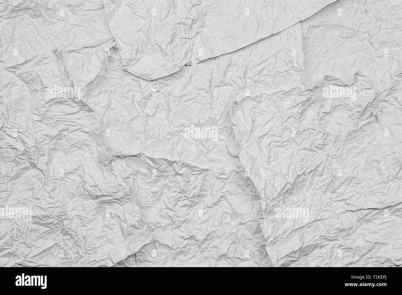 La texture du papier minimaliste, blanc sur fond blanc Banque D'Images