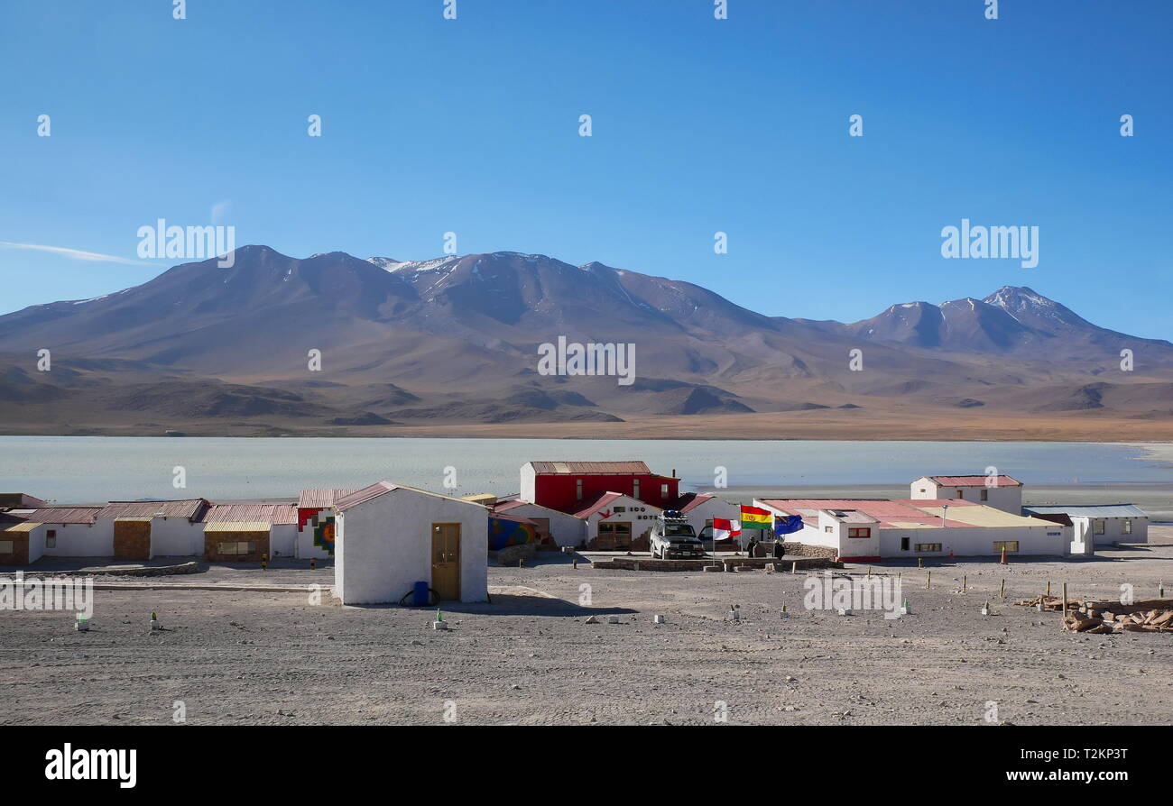 UYUNI, BO - CIRCA OCT 2018 - altiplano andin de la Bolivie, de l'Amérique du Sud Banque D'Images