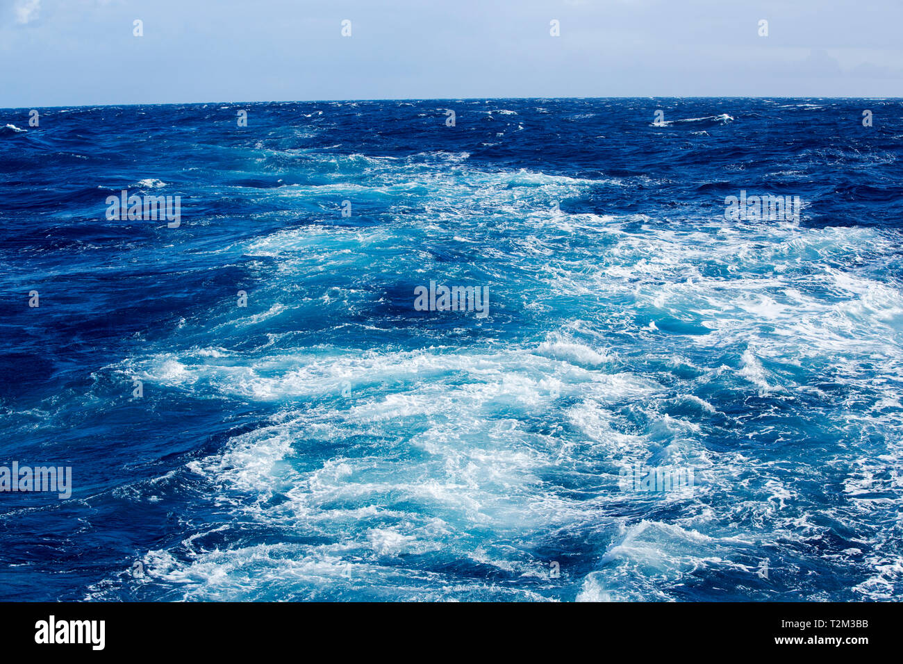 Le Passage de Drake, le sud de l'océan. Banque D'Images