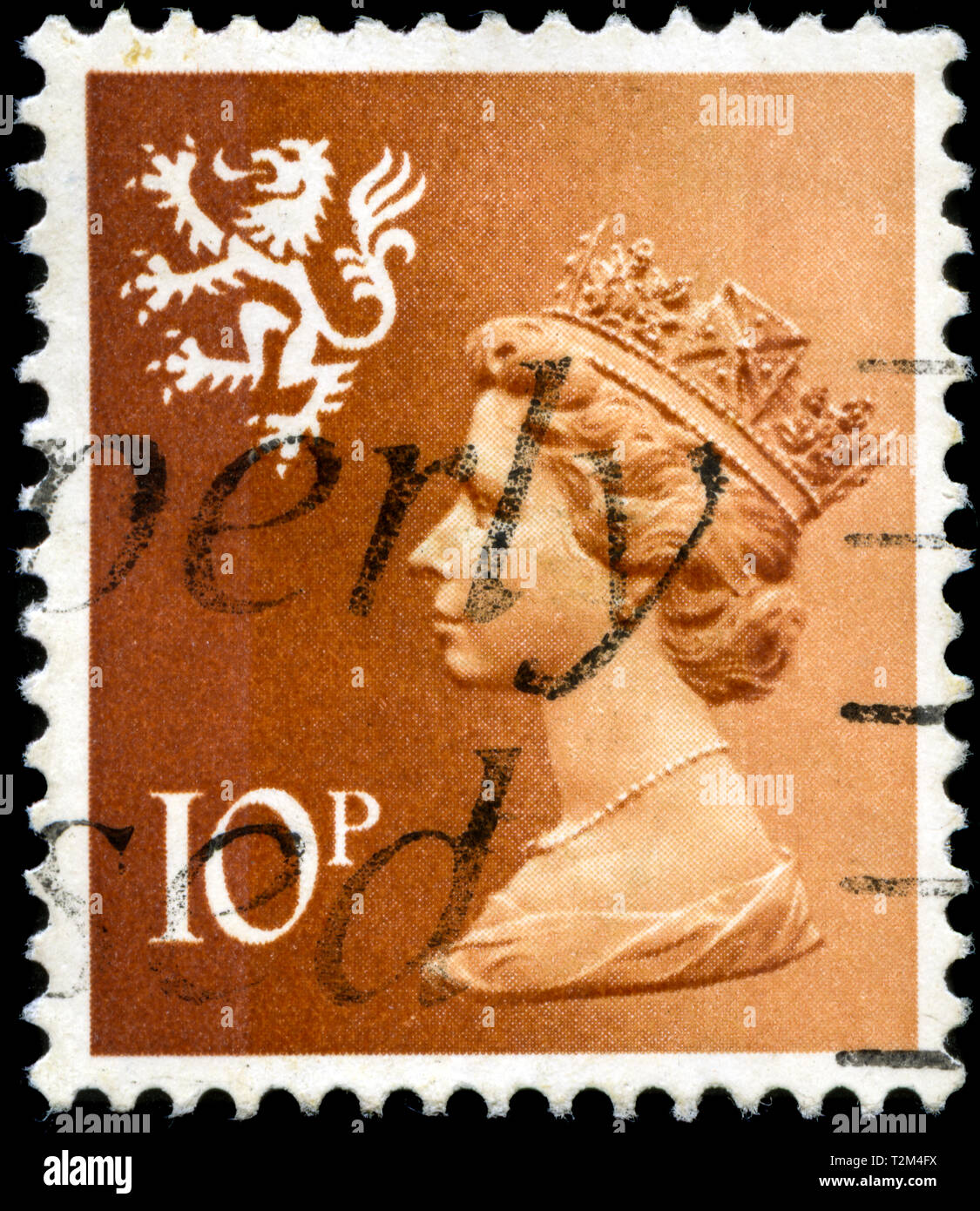Timbre-poste du Royaume-Uni et l'Irlande du Nord dans la série régionale - Ecosse publié en 1976 Banque D'Images