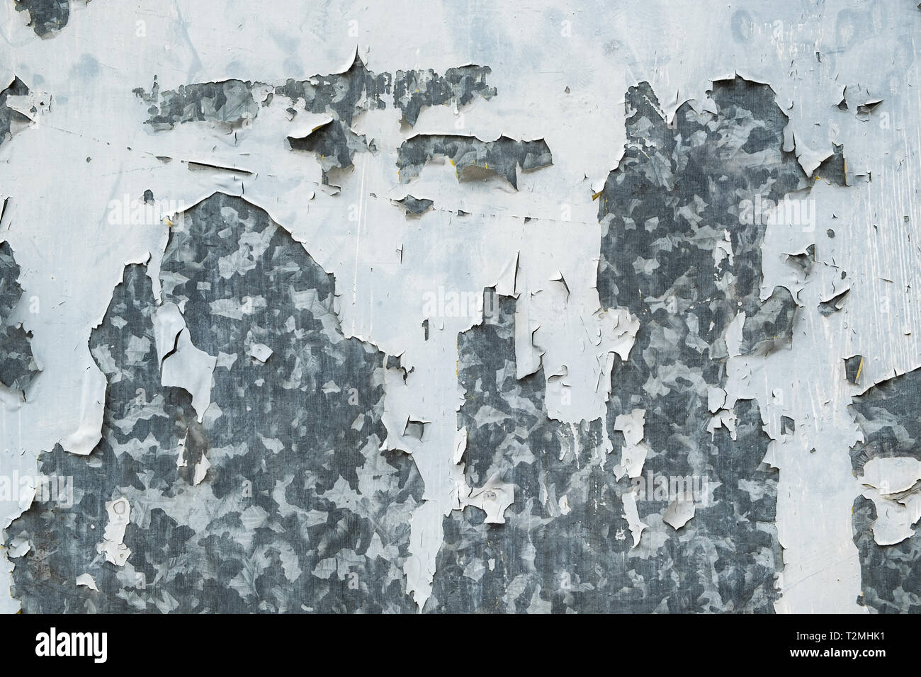 Feuille de métal rouillé et grunge texture. La corrosion et l'arrière-plan oxydées. Banque D'Images