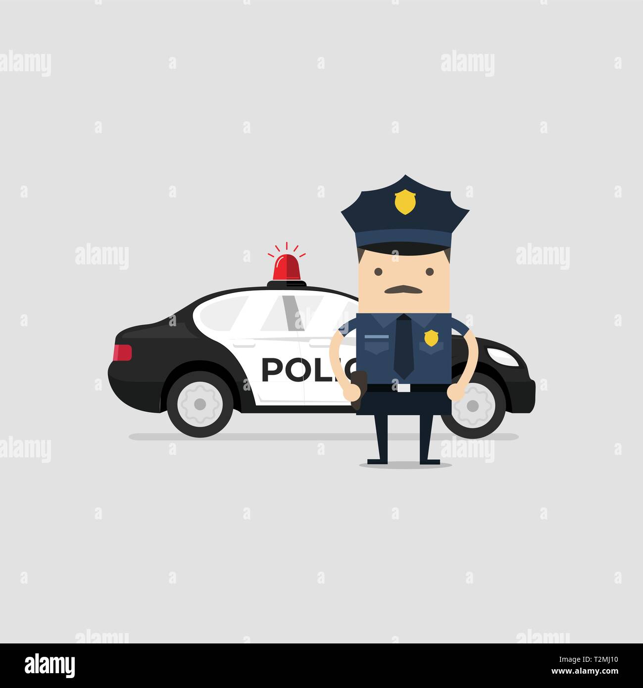 Agent De Police En Uniforme Avec Voiture De Police Drole De Personnage De La Cdp Image Vectorielle Stock Alamy Agent De Police En Uniforme Avec Voiture De Police Drole De Personnage De La Cdp Image Vectorielle Stock Alamy