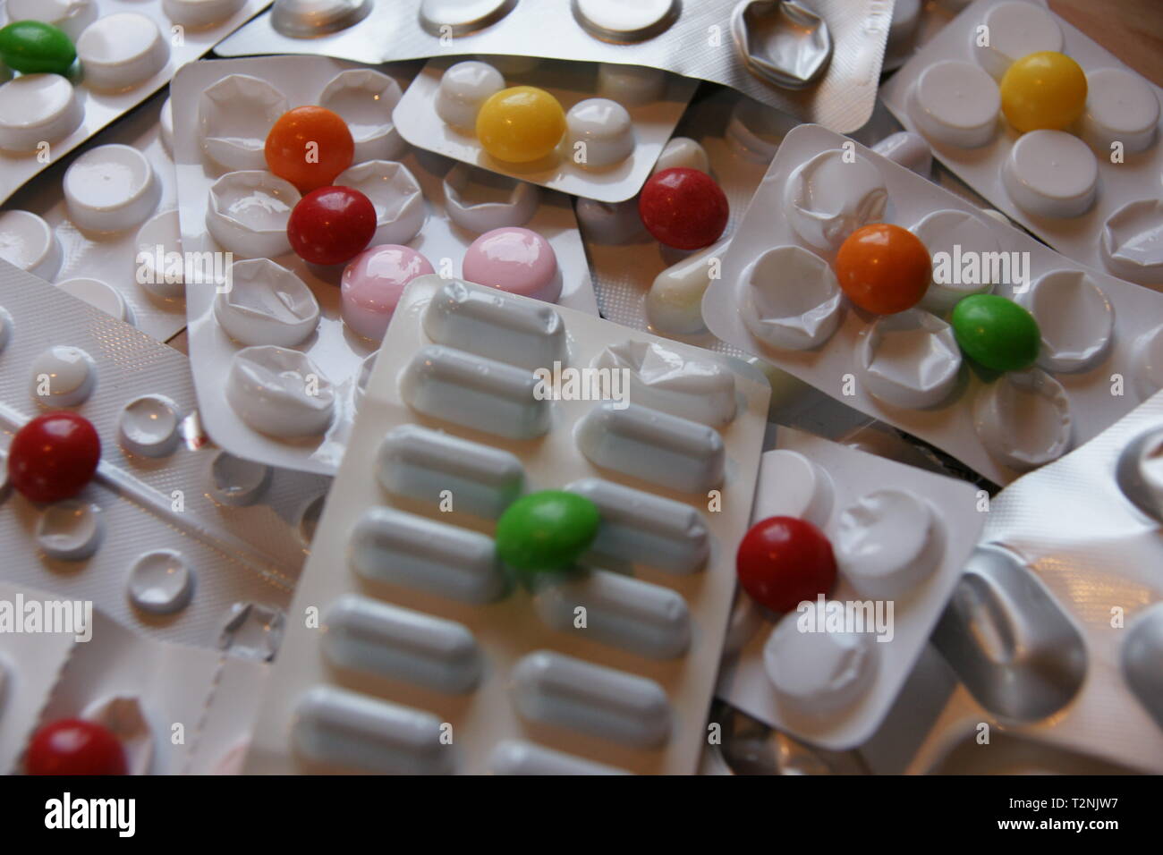 Les médicaments sur ordonnance et les médicaments, des pharmacies, pharmacie Banque D'Images