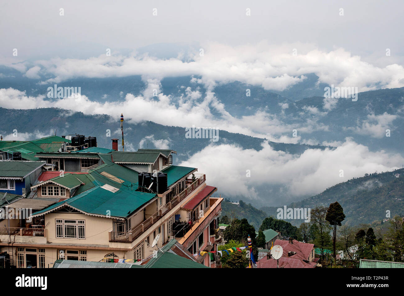 Darjeeling Est Une Ville Et Une Municipalité Dans Létat