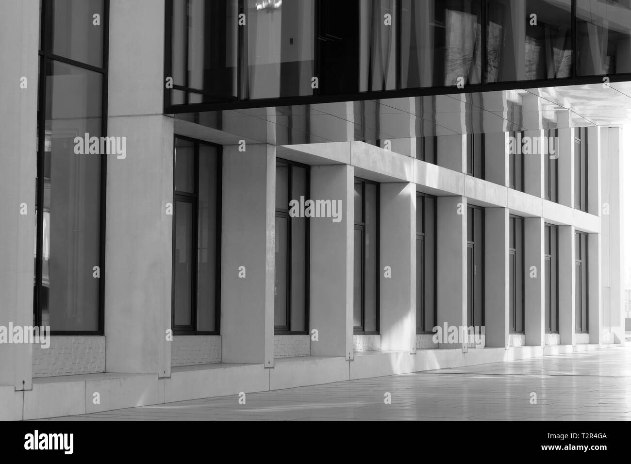 Immeuble contemporain Arnhem Pays-Bas Banque D'Images