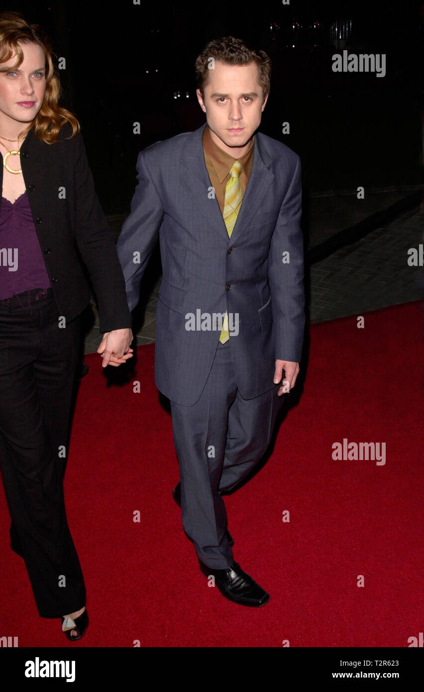 LOS ANGELES, CA. 18 décembre 2000 : l'Acteur Giovanni Ribisi et épouse Maria O'Brien au Los Angeles première de son nouveau film le cadeau. © Paul Smith / Featureflash Banque D'Images