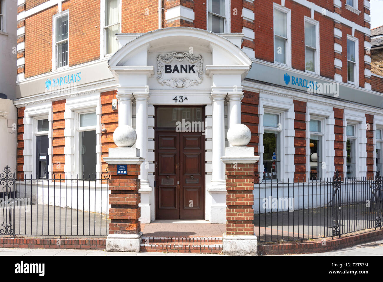 Barclay's Bank, Vanbrugh Park, Blackheath, quartier Royal de Greenwich, Greater London, Angleterre, Royaume-Uni Banque D'Images