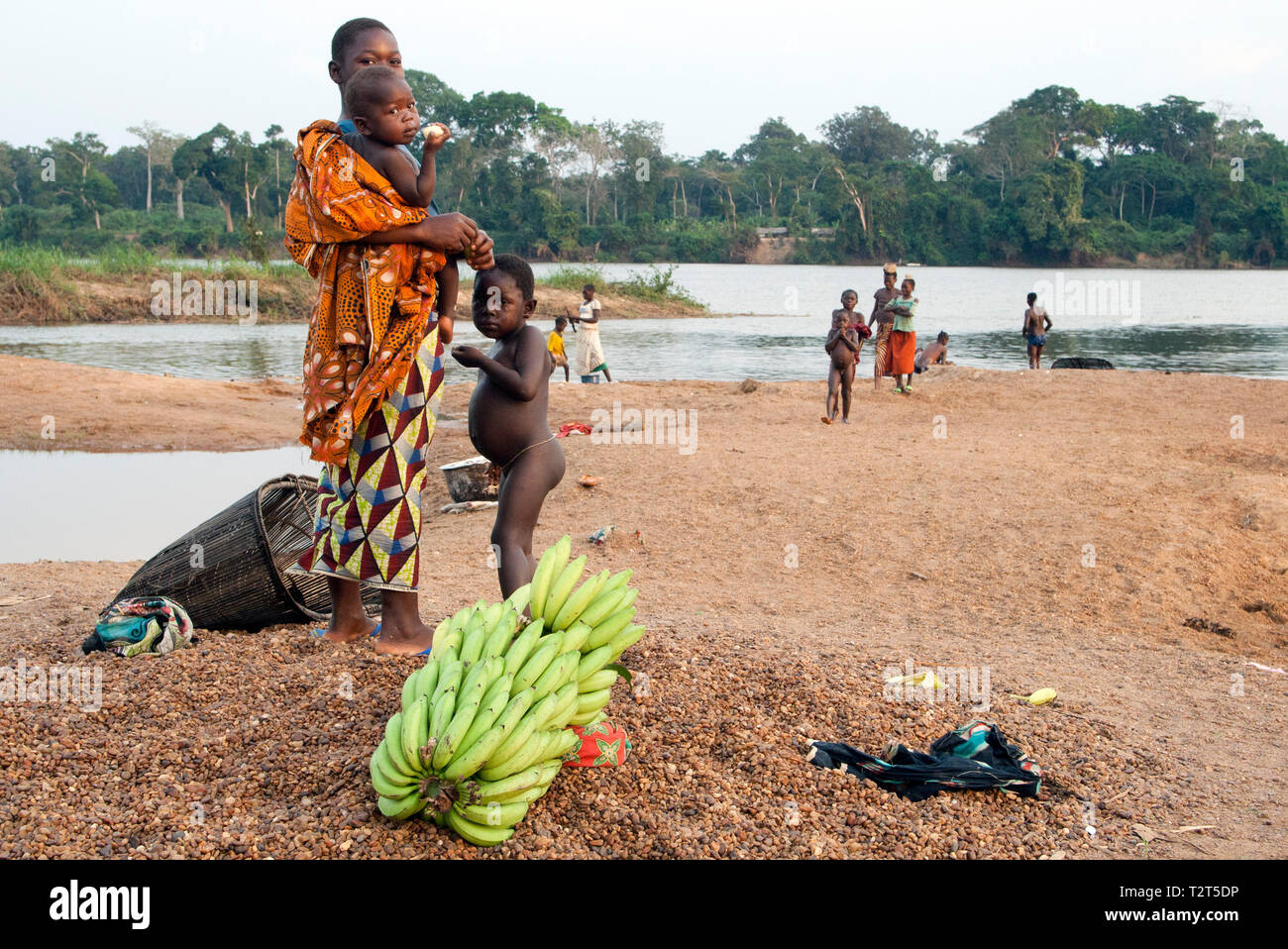 République du Congo, Afrique Banque D'Images