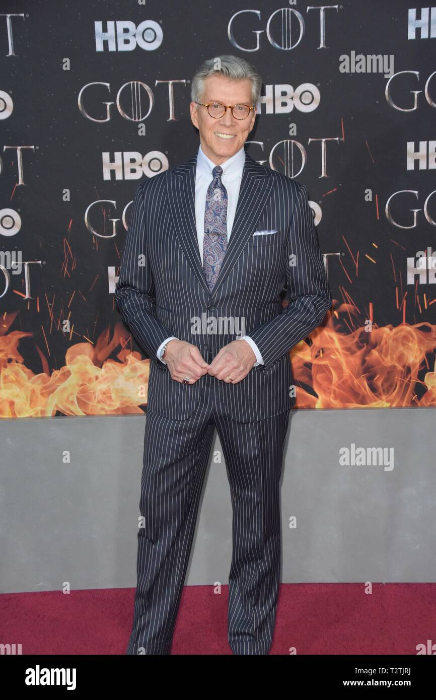 New York, USA. 06Th avr, 2019. NEW YORK, NY - 3 avril : Michael assiste à la premire tampon pour la dernière saison de "Game of Thrones" le 3 avril 2019 à New York, NY : Crédit Imagespace/Alamy Live News Banque D'Images