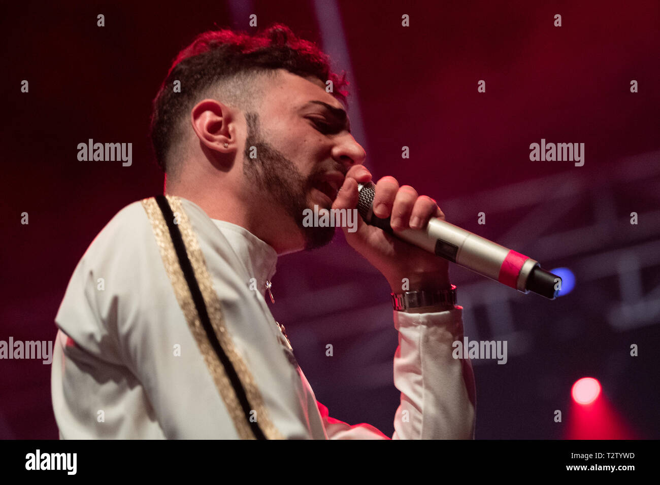 Padoue, Italie. 06Th avr, 2019. Les concerts de musique : Le cuivre en tournée à Padoue le 03 avril 2019 : Crédit Photo Agency indépendante/Alamy Live News Banque D'Images