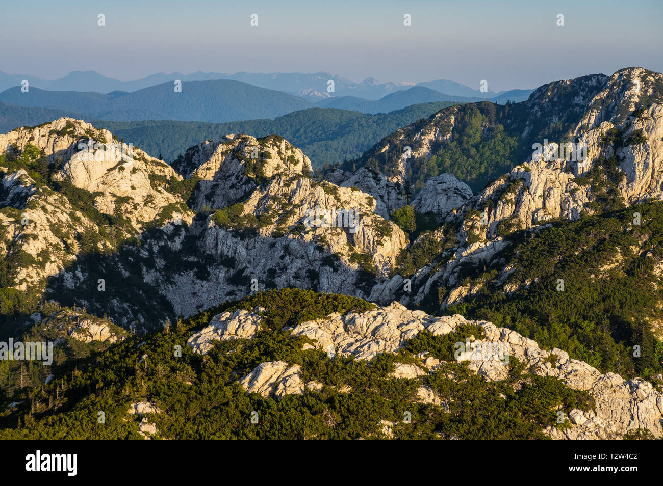 Le parc national de Sjeverni Velebit.