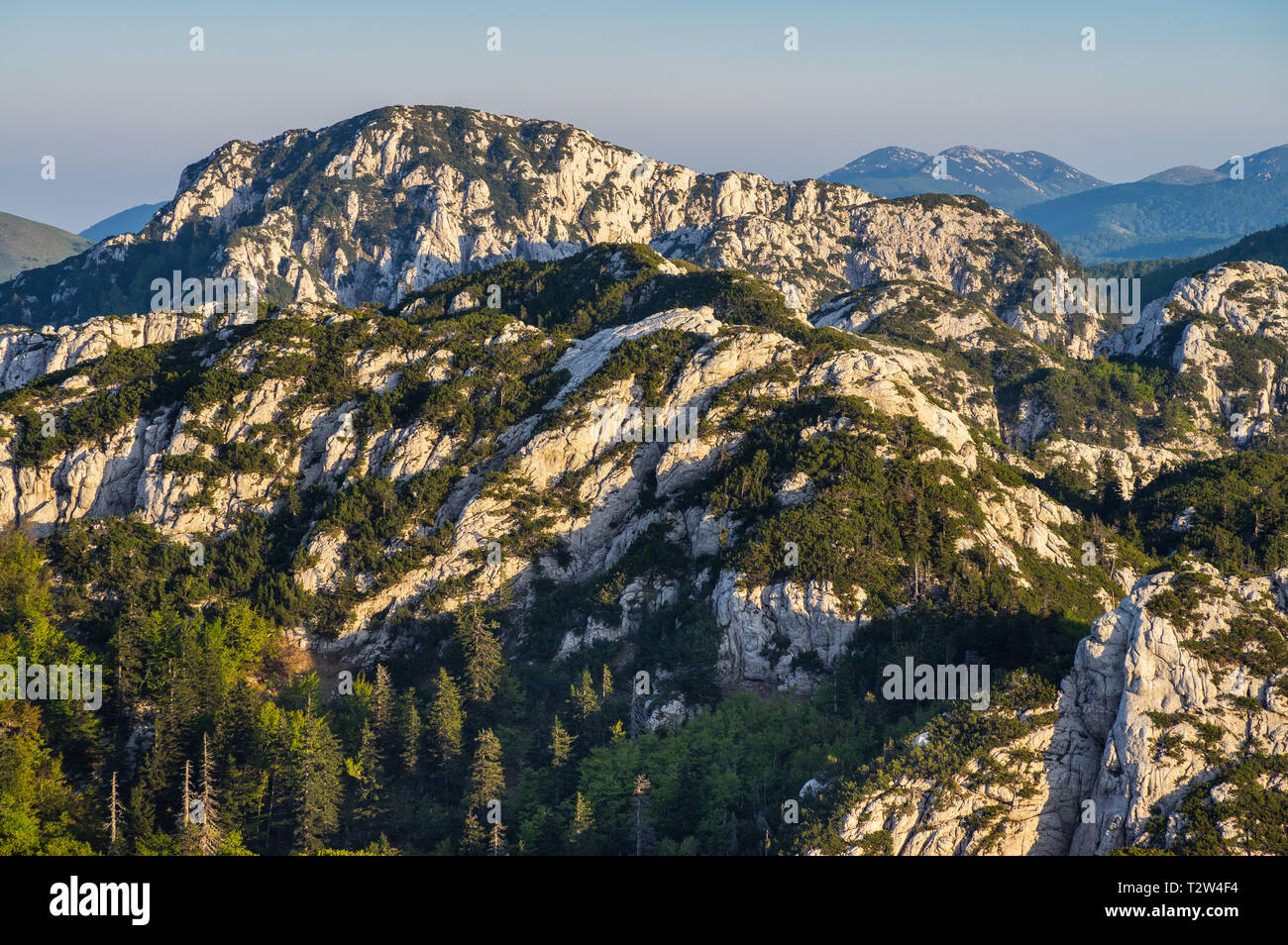 Le parc national de Sjeverni Velebit.