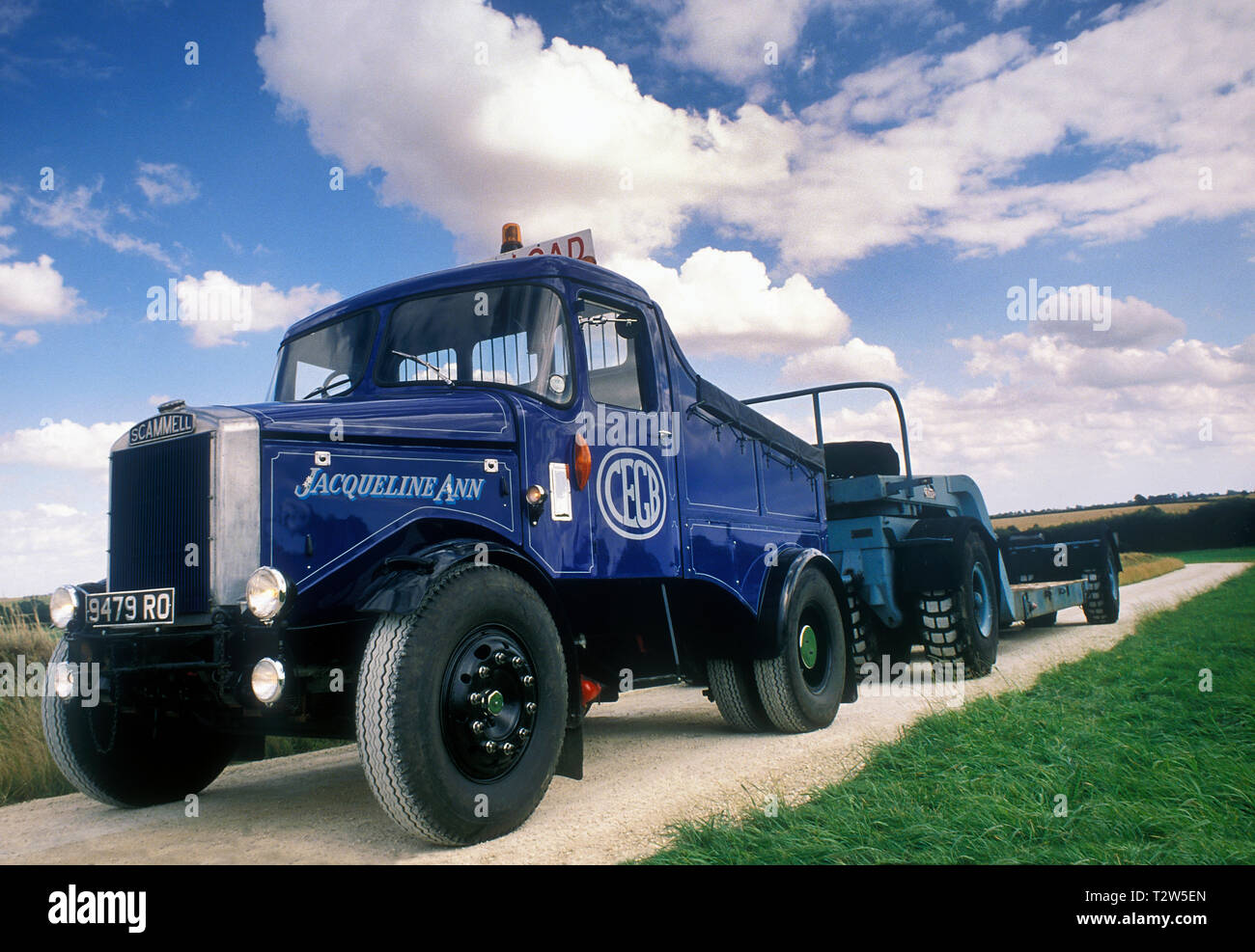 1950 Peterbilt 379 tracteur. Banque D'Images