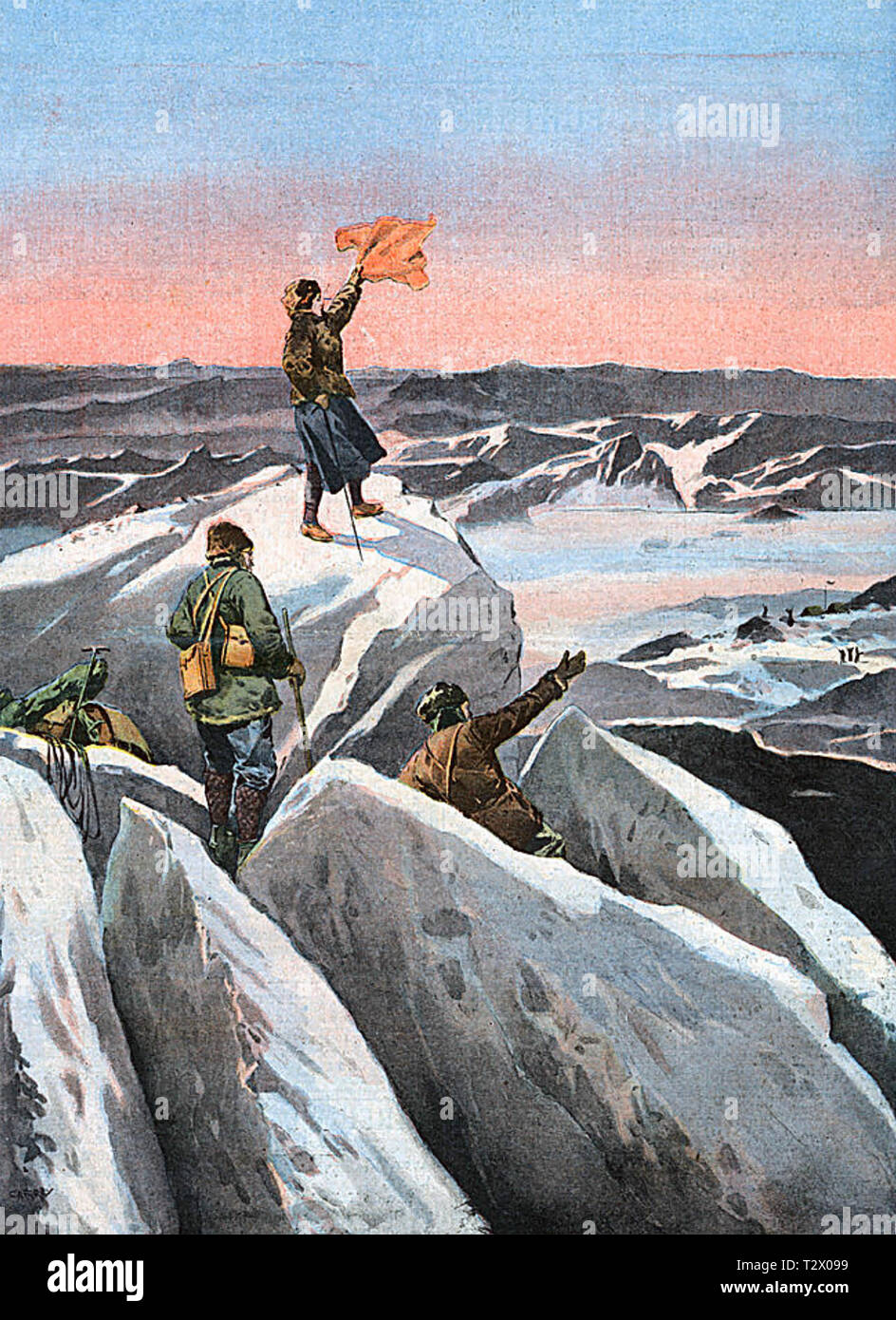 FANNY BULLOCK WORKMAN (1859-1925) explorateur américain et de l'alpiniste Himalaya Photo Stock - Alamy