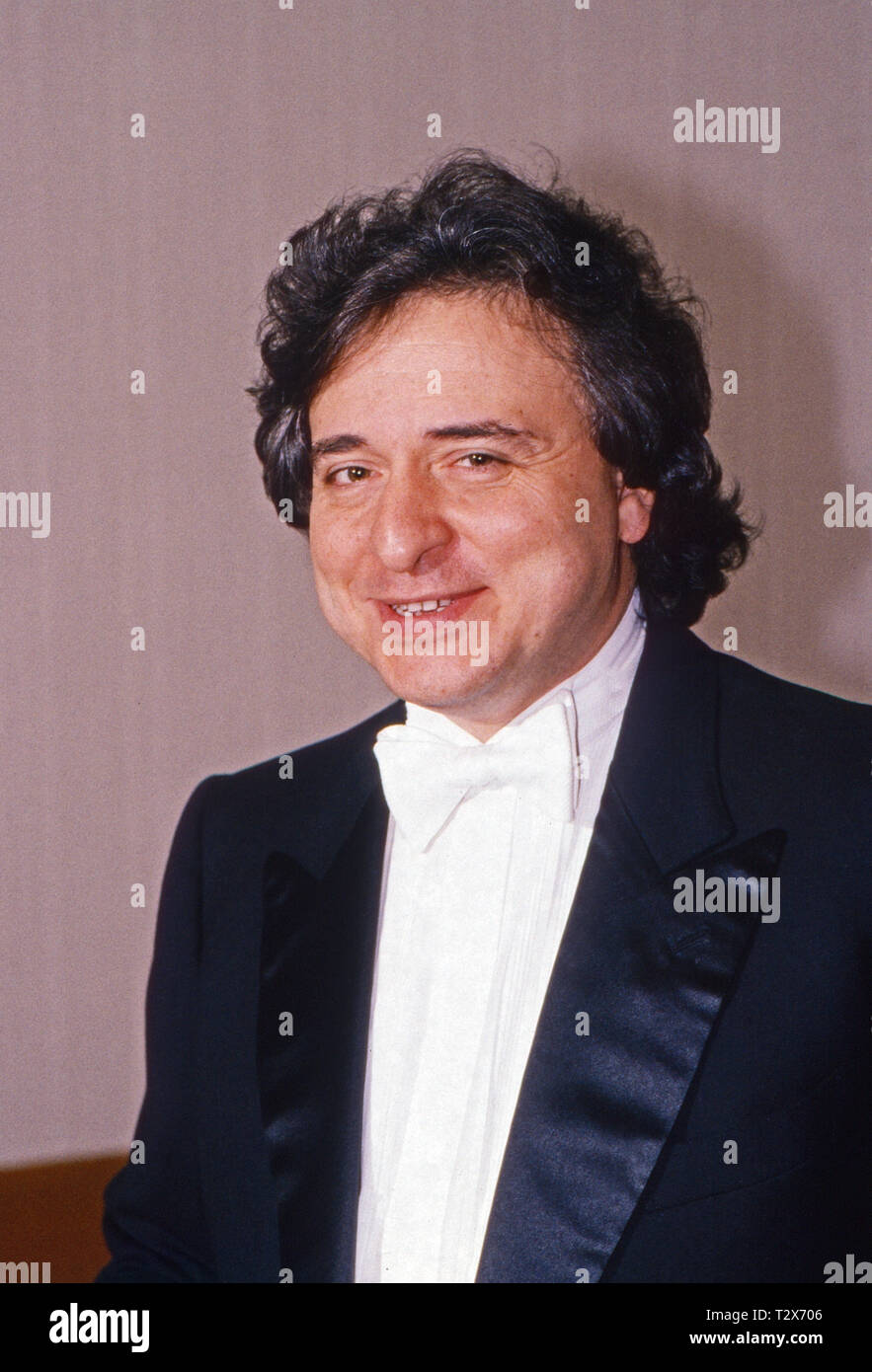 Donato Renzetti, italienischer dirigent, Deutschland ca. 1992. Le chef d'orchestre italien Donato Renzetti, Allemagne ca. 1992. Banque D'Images