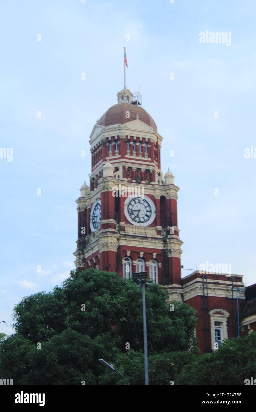 Photos sur le Myanmar De Yangon à Bagan Banque D'Images