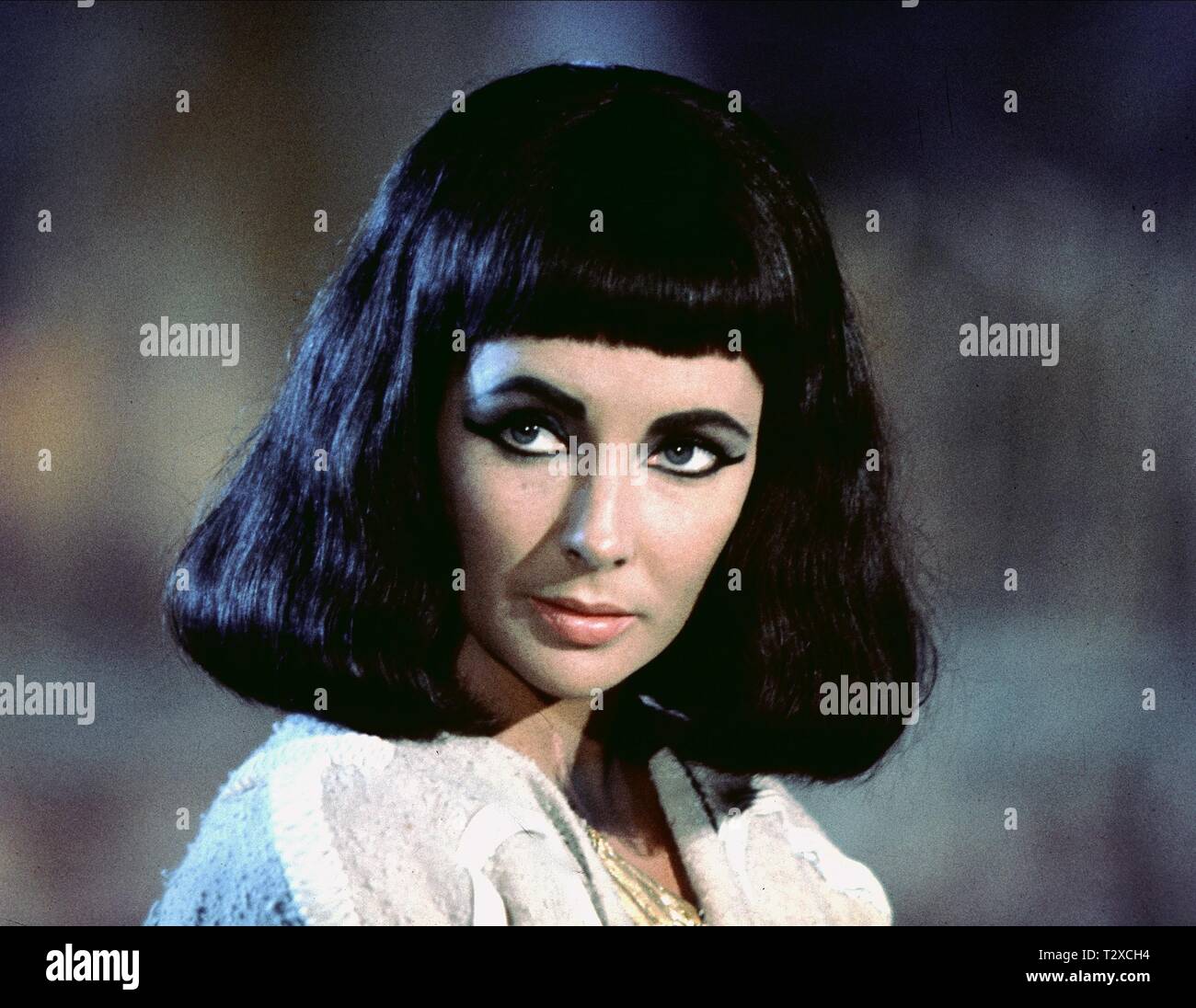 ELIZABETH TAYLOR, Cléopâtre, 1963 Banque D'Images