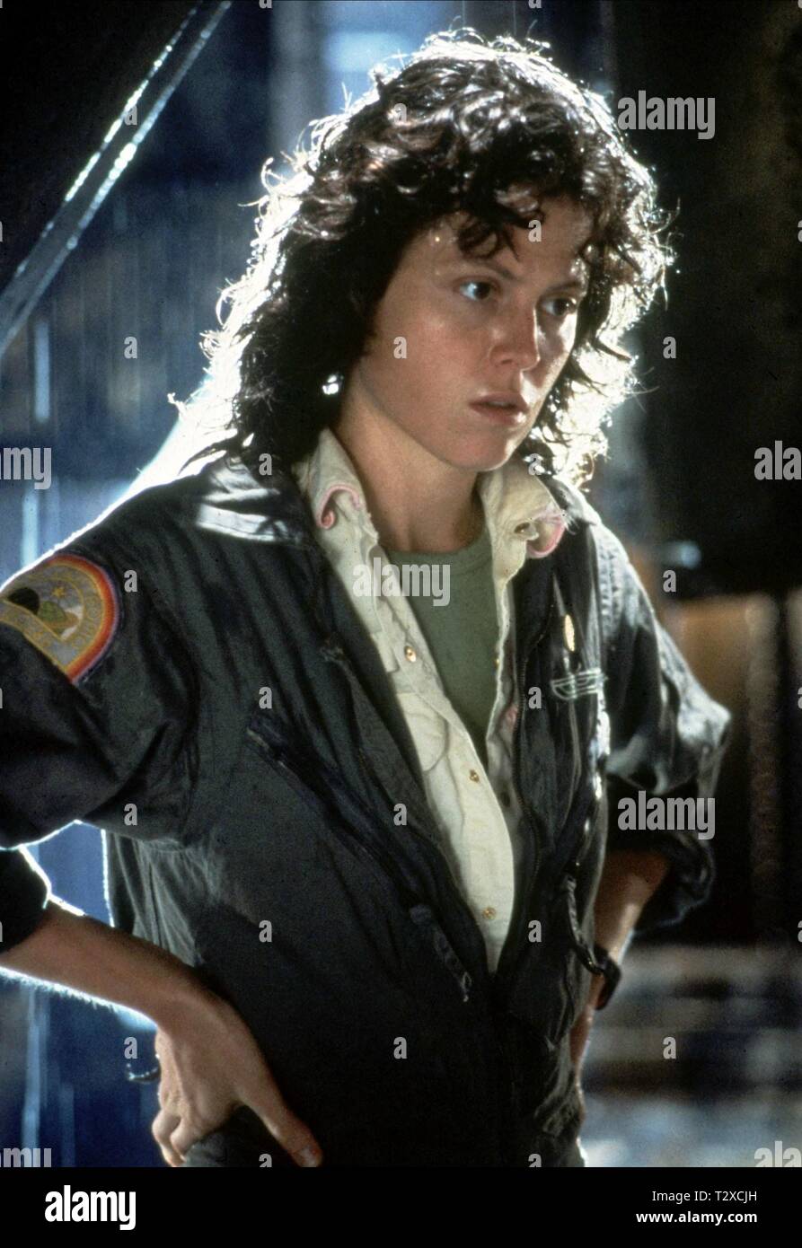 SIGOURNEY WEAVER, ALIEN, 1979 Banque D'Images
