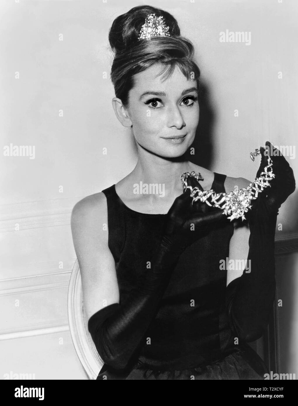 AUDREY HEPBURN, Breakfast at Tiffany's, 1961 Banque D'Images