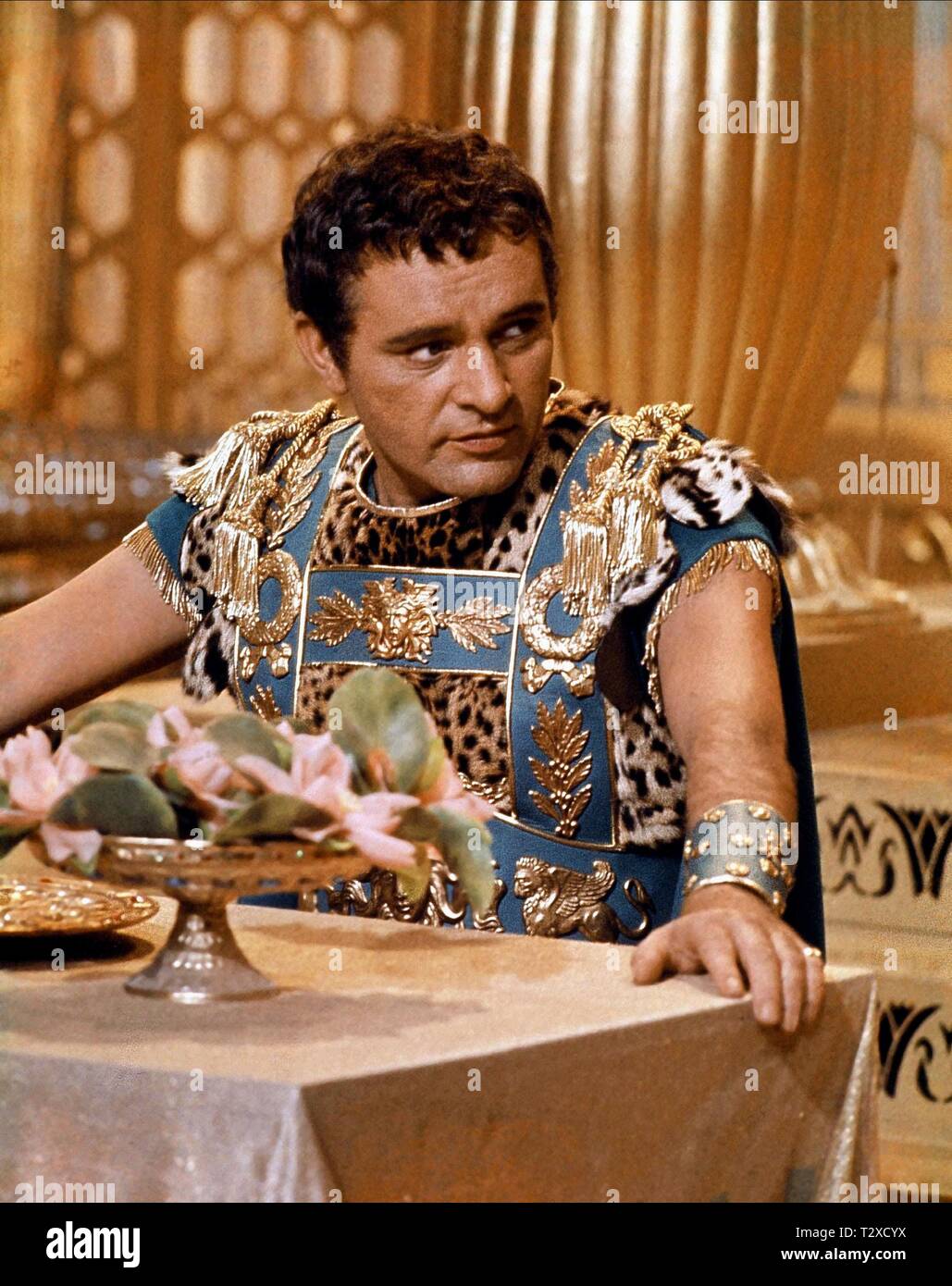 RICHARD BURTON, Cléopâtre, 1963 Banque D'Images